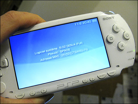 La PSP du Spads